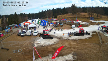 Běžecký lyžařský areál...