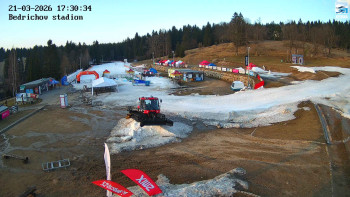 Běžecký lyžařský areál...