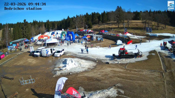 Běžecký lyžařský areál...