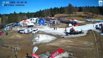 Běžecký lyžařský areál...