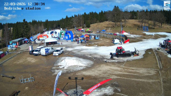 Běžecký lyžařský areál...