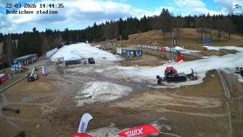 Běžecký lyžařský areál...