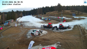 Běžecký lyžařský areál...