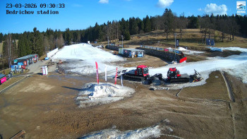 Běžecký lyžařský areál...