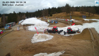 Běžecký lyžařský areál...