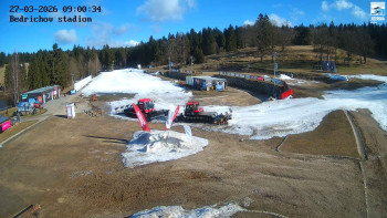 Běžecký lyžařský areál...