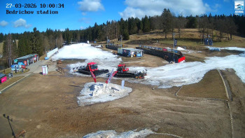 Běžecký lyžařský areál...