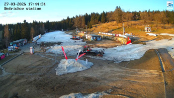 Běžecký lyžařský areál...