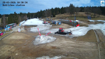 Běžecký lyžařský areál...