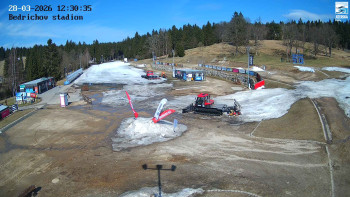 Běžecký lyžařský areál...