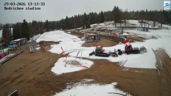 Běžecký lyžařský areál...