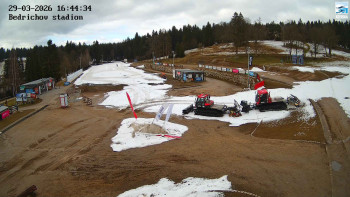 Běžecký lyžařský areál...