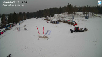 Běžecký lyžařský areál...