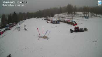 Běžecký lyžařský areál...