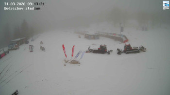 Běžecký lyžařský areál...