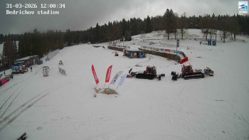 Běžecký lyžařský areál...