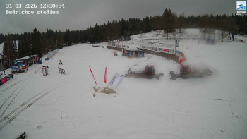 Běžecký lyžařský areál...