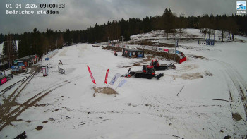 Běžecký lyžařský areál...