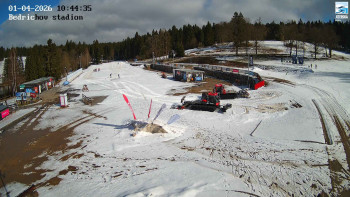 Běžecký lyžařský areál...