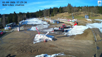 Běžecký lyžařský areál...