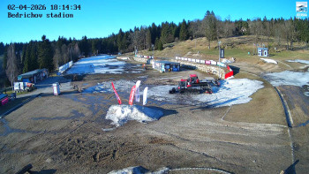 Běžecký lyžařský areál...