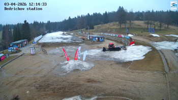 Běžecký lyžařský areál...