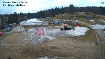 Běžecký lyžařský areál...