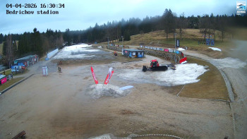 Běžecký lyžařský areál...