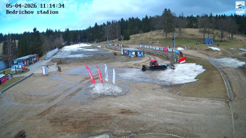 Běžecký lyžařský areál...