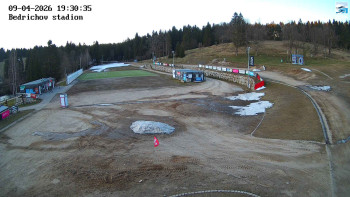 Běžecký lyžařský areál...