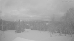 Horní část sjezdovek