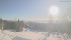 Horní část sjezdovek