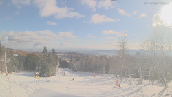 Horní část sjezdovek