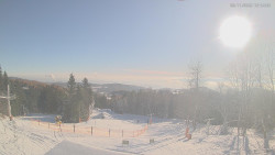 Horní část sjezdovek