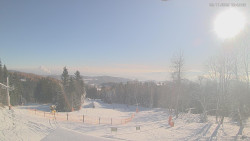 Horní část sjezdovek