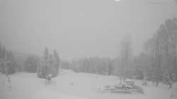 Horní část sjezdovek