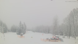 Horní část sjezdovek