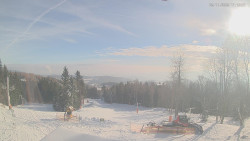 Horní část sjezdovek