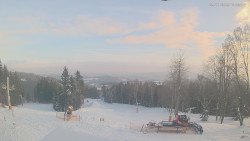 Horní část sjezdovek