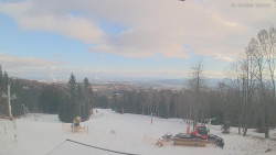 Horní část sjezdovek