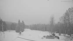 Horní část sjezdovek