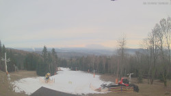 Horní část sjezdovek