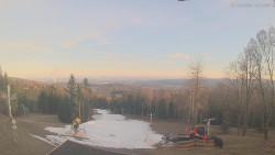 Horní část sjezdovek