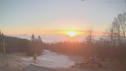 Horní část sjezdovek