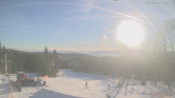 Horní část sjezdovek