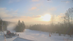 Horní část sjezdovek