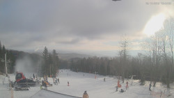 Horní část sjezdovek