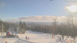 Horní část sjezdovek