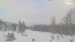 Horní část sjezdovek