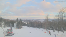 Horní část sjezdovek